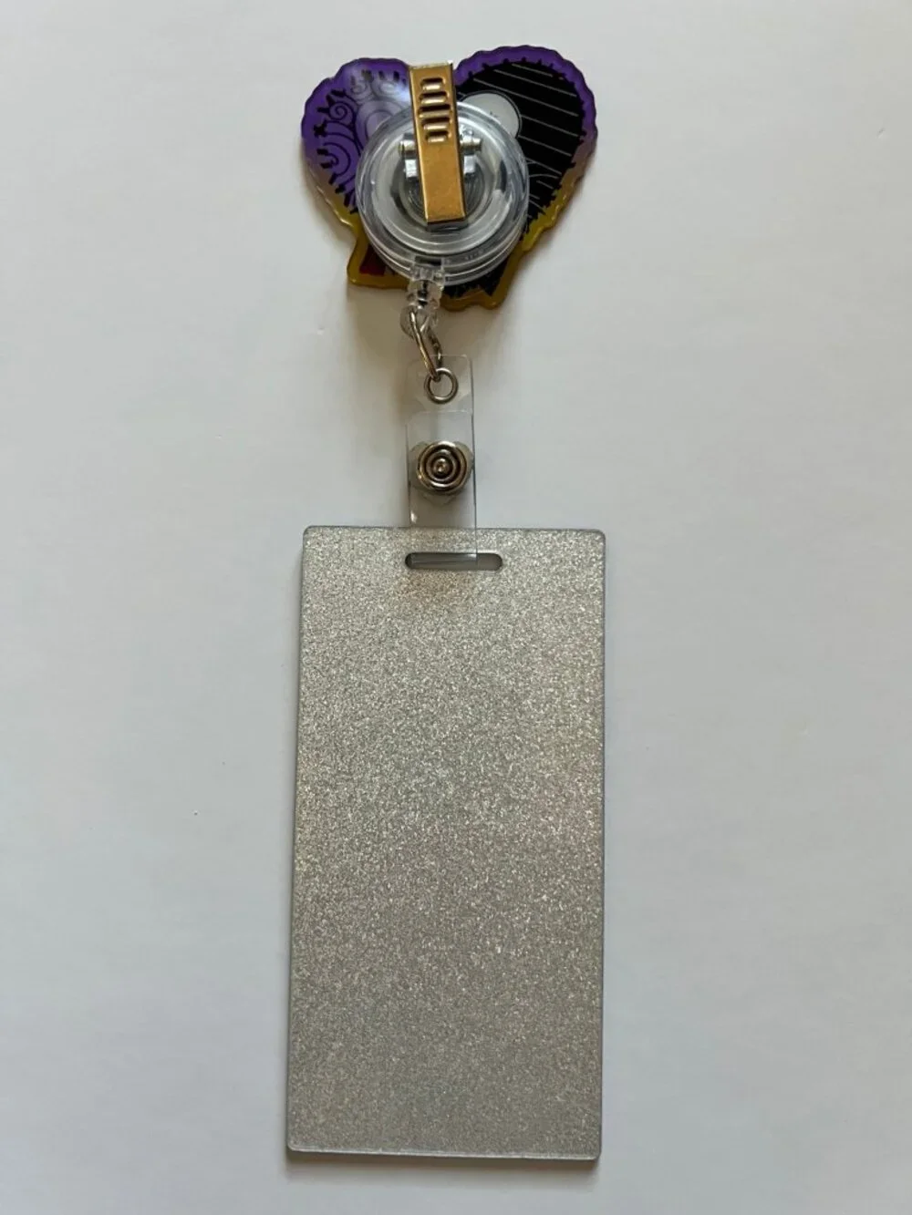 Jack & Sally Retractable Badge Reel & Badge Buddy Set